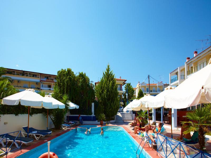 Hotel Makedonia Sky à Chaniotis Extérieur photo